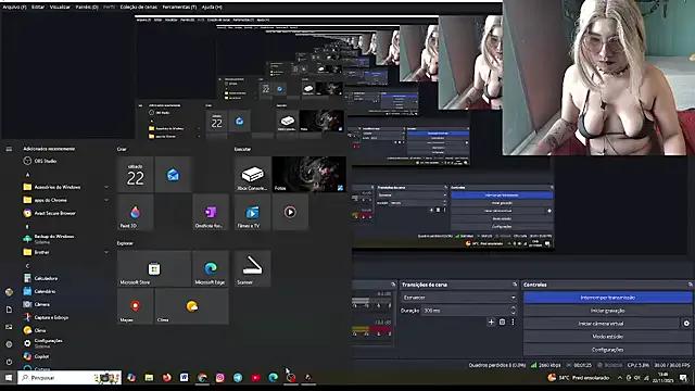 Angel_Duck — Sentar no dildo grande