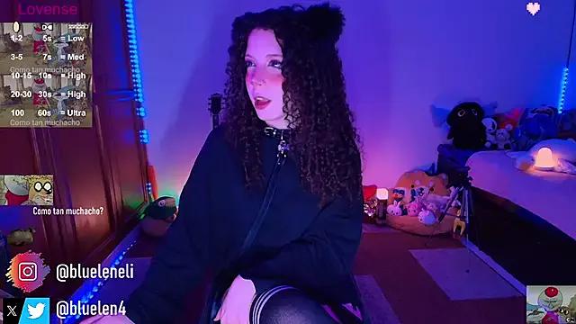 bluelen — rub pussy on panty