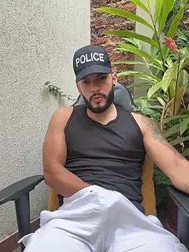 Mike_savage3 — Naked and flex body in public zone