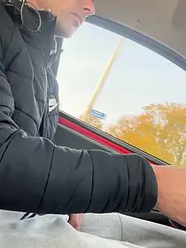 Rotteei1 — Show Dick in car public